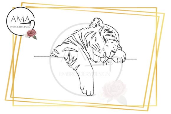 Baby Tiger Lines: Seasonal Embroidery Review