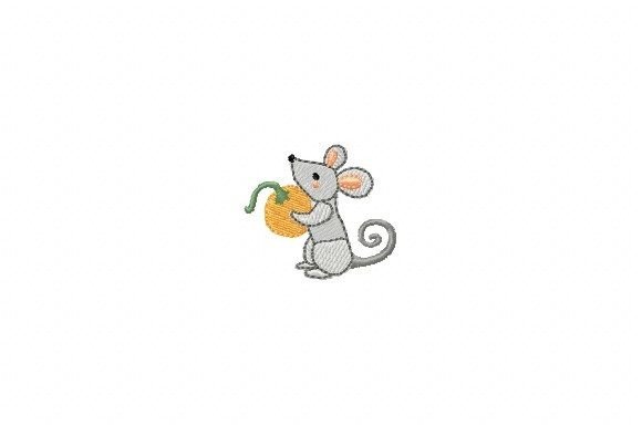 Little Mouse Embroidery Design